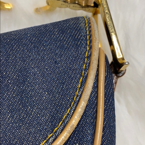 Christian Dior Denim Saddle Bag🌹🌹HOST PICK… - Picture 10 of 12